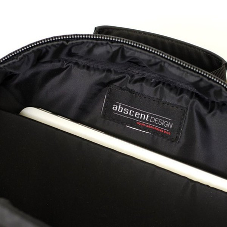 Abscent Ballistic Backpack - Black anti-odor