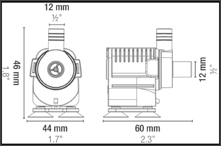 Sicce Pompa wody Syncra Nano 430L/H