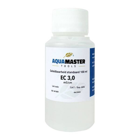 EC 3.0 Calibration Solution 100ml Aqua Master