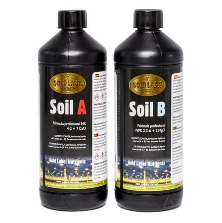 Gold Label Soil A&B 2x1L.