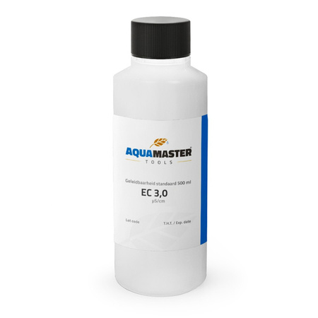 EC 3.0 Calibration Solution 500ml Aqua Master