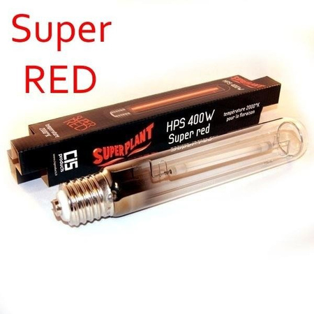 Lampa HPS 400W Super Plant Super RED