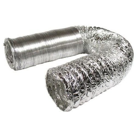 162mm - Ventilationsslang i aluminium