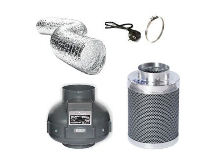 Ventilation Kit PK125 420m3/h + Phresh Filter 500m3/h